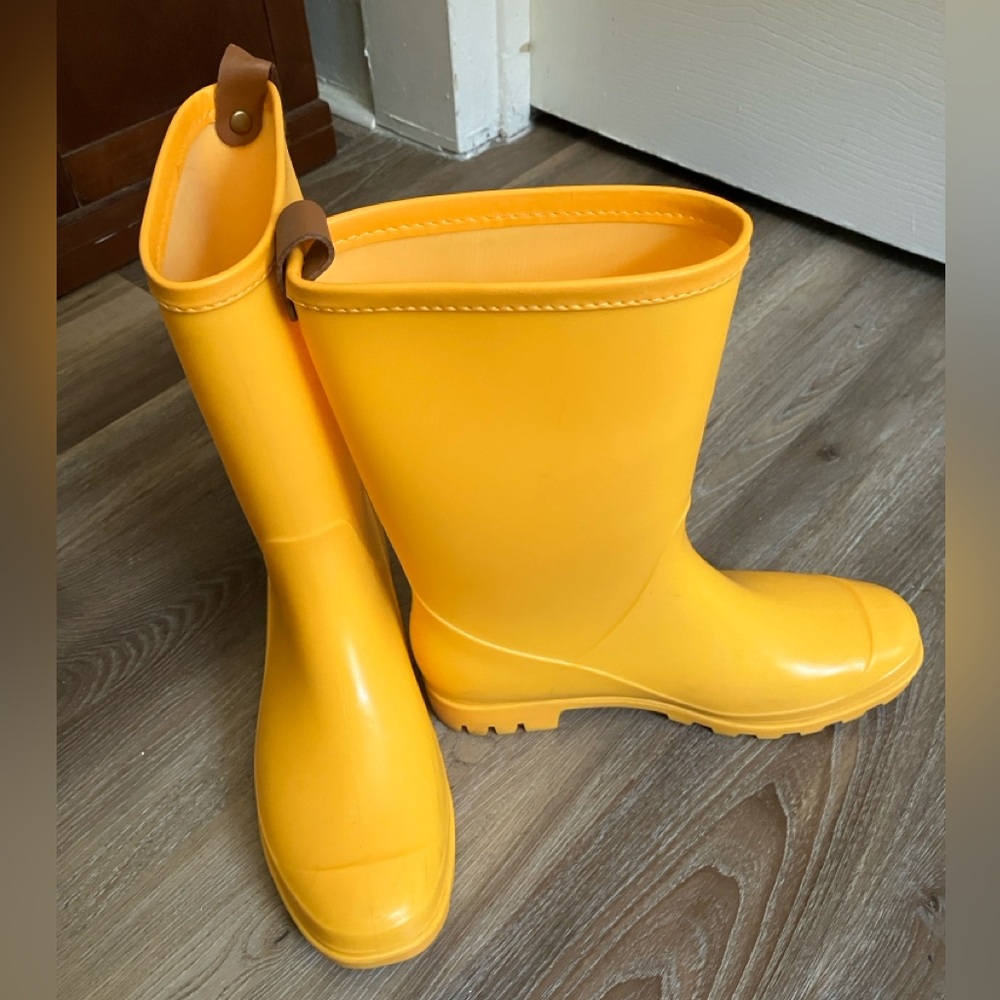 Yellow Rain Boots